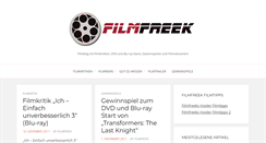 Desktop Screenshot of filmfreek.de